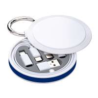 Korpus weiß, Ring dunkelblau