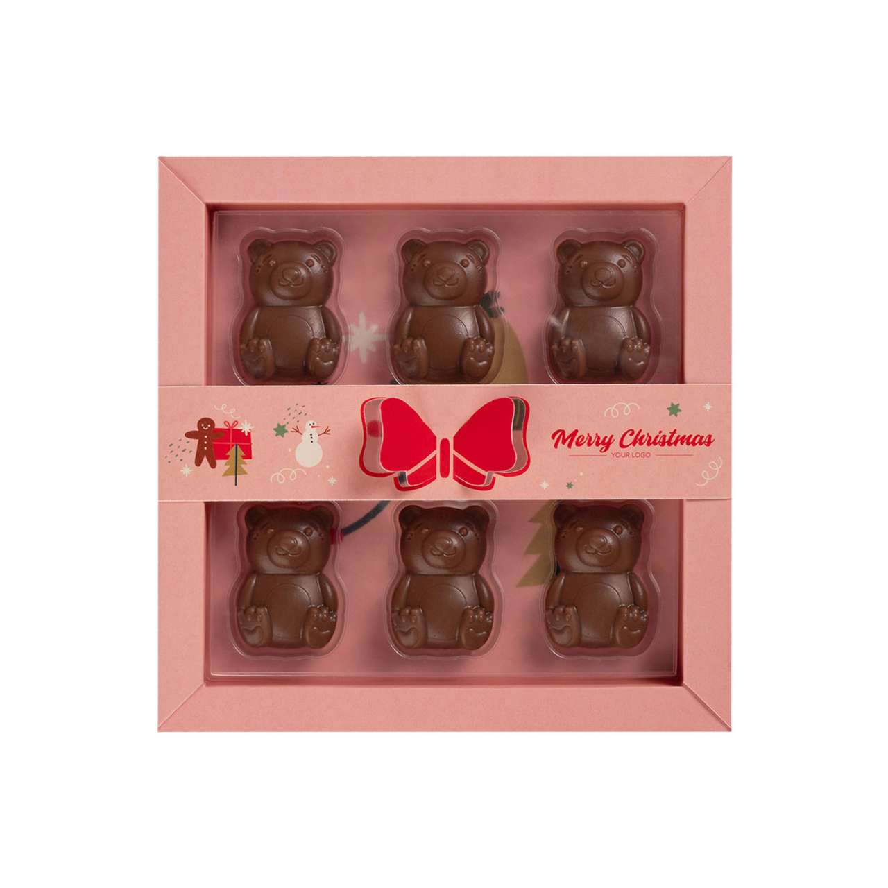 Pralinen Chocolate Bear 6 Stk.