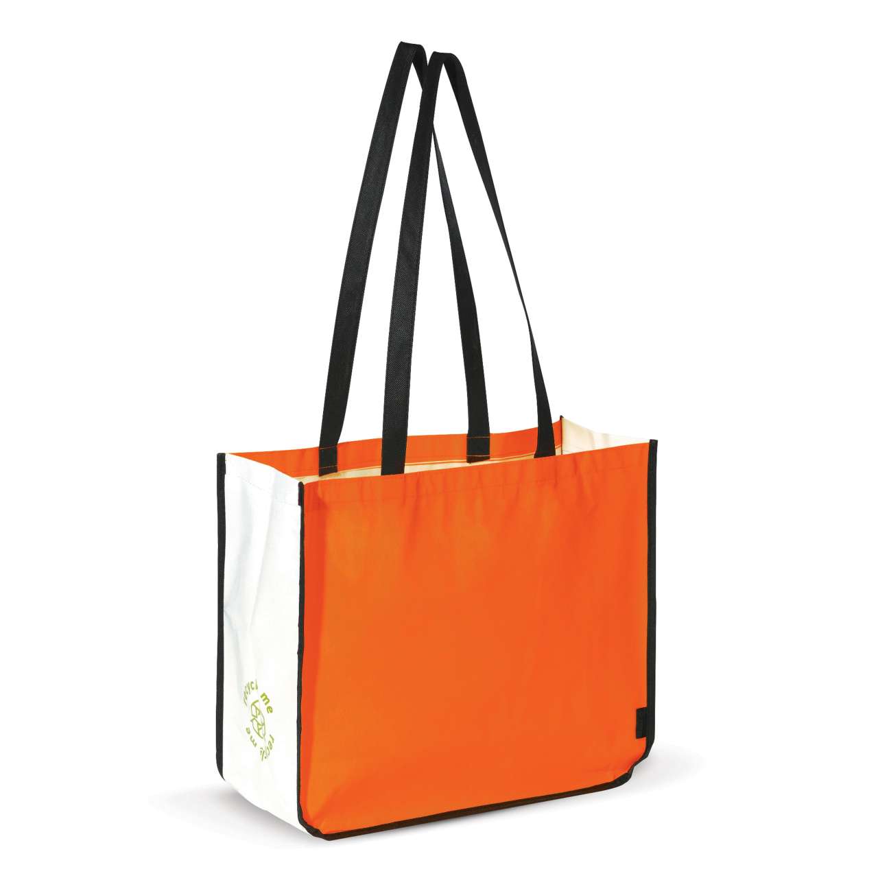 Einkaufstasche im Querformat PP Non-Woven 120g / m²
