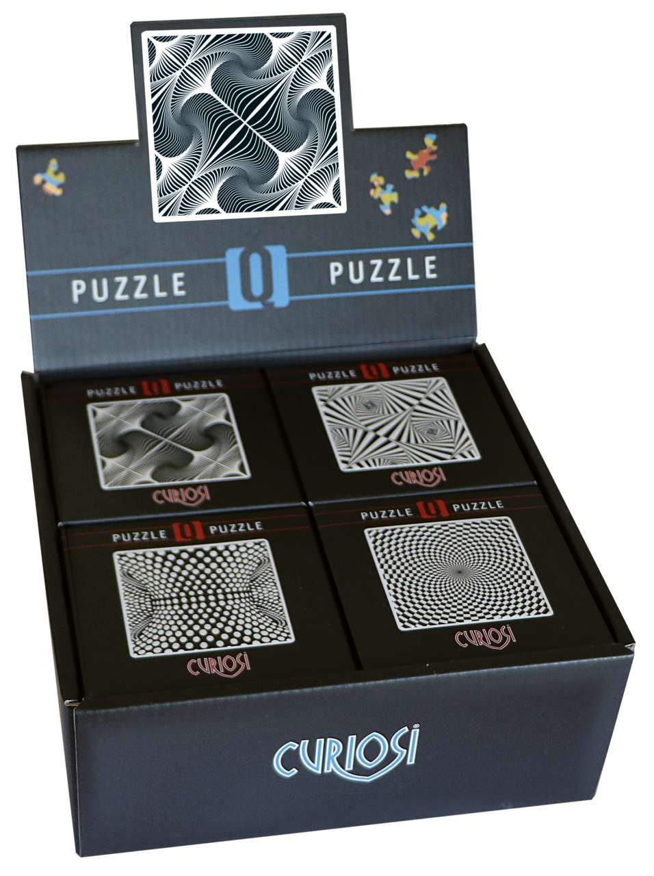 Q-Puzzle Display Shimmer (16 Stück)