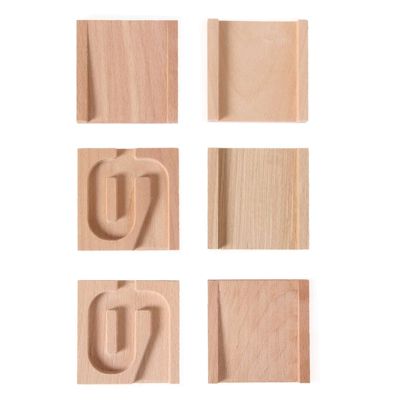 Build & Putt Finger-Golf Erweiterungsset 3 für 1 / 2 / 4 Spieler, (Fun-Pack 6-teilig)