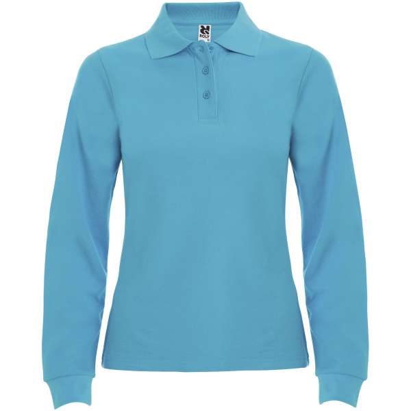 Estrella Langarm Poloshirt für Damen