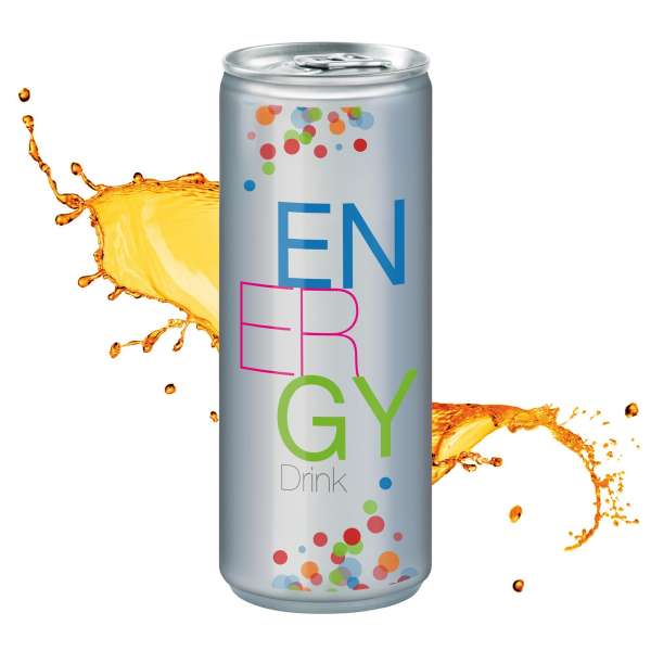 250 ml Energy Drink - (Exportware, pfandfrei)