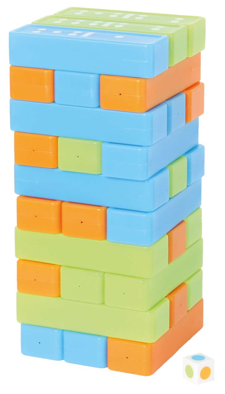 XXL Stapelturm und Domino