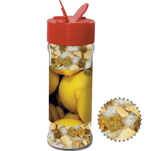 Gewürzmischung Zitronen-Salz, ca. 80g, Glas mit Streuaufsatz