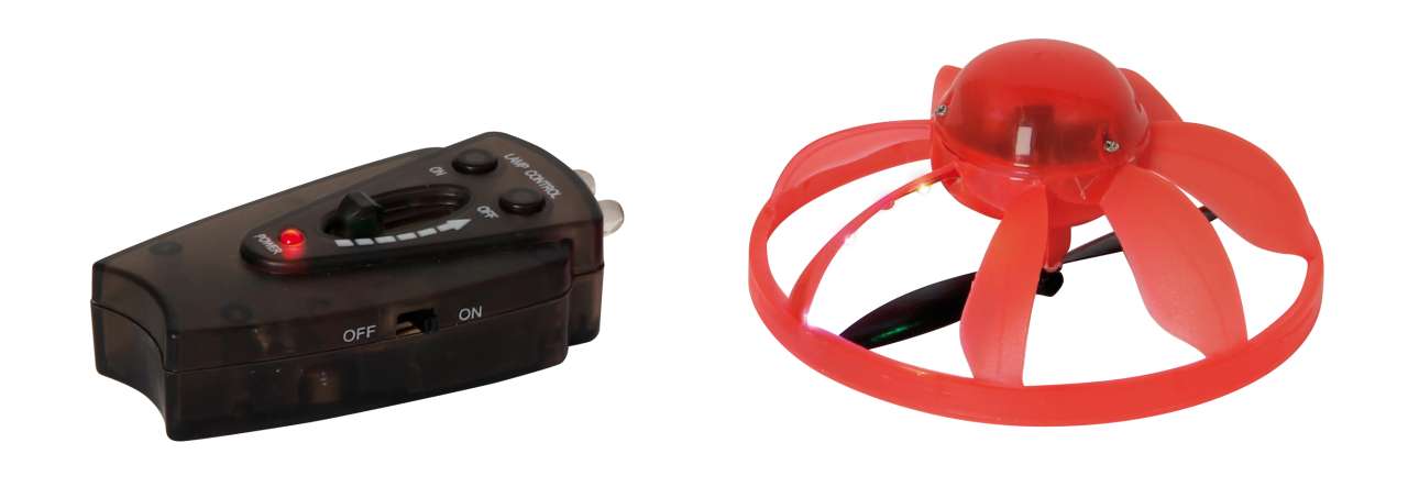 LED UFO mit Fernbedienung, sortiert