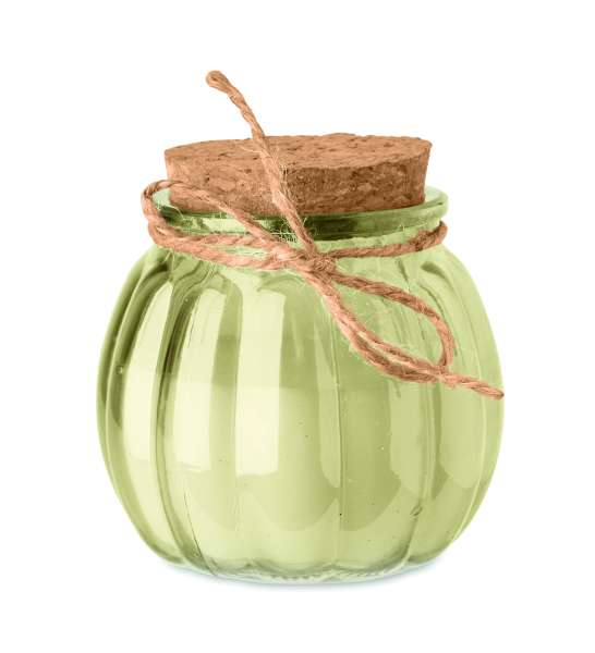 Kerze aus Pflanzenwachs PUMKIN