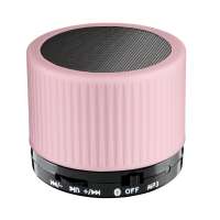 Lautsprecher schwarz, Gitter schwarz, Hülle hellmagenta