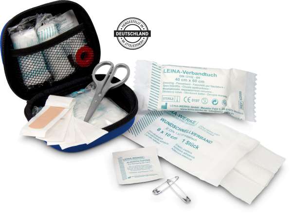 First Aid Kit - Erste Hilfe Set, 12-teilig, deutsche Markenware