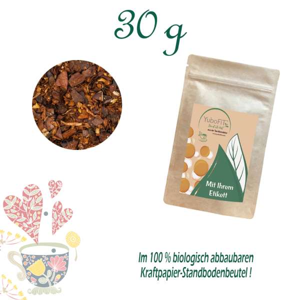 YuboFiT® Genmaicha Roasted Chocolate Bio Tee