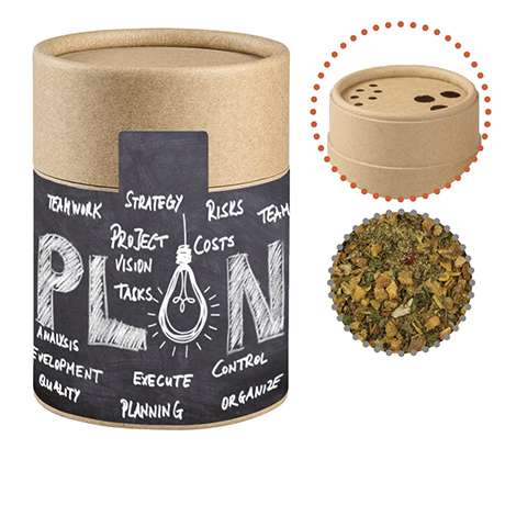 Gewürzmischung Rühreigewürz, ca. 75g, Kraftpapierstreuer Midi