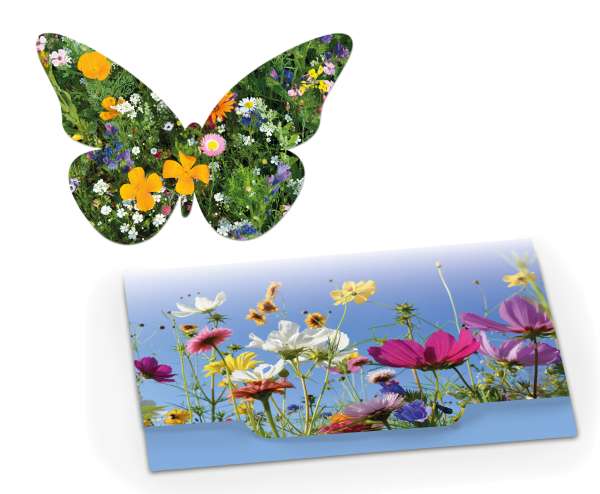 Samenpapier Schmetterling - Standardmotiv