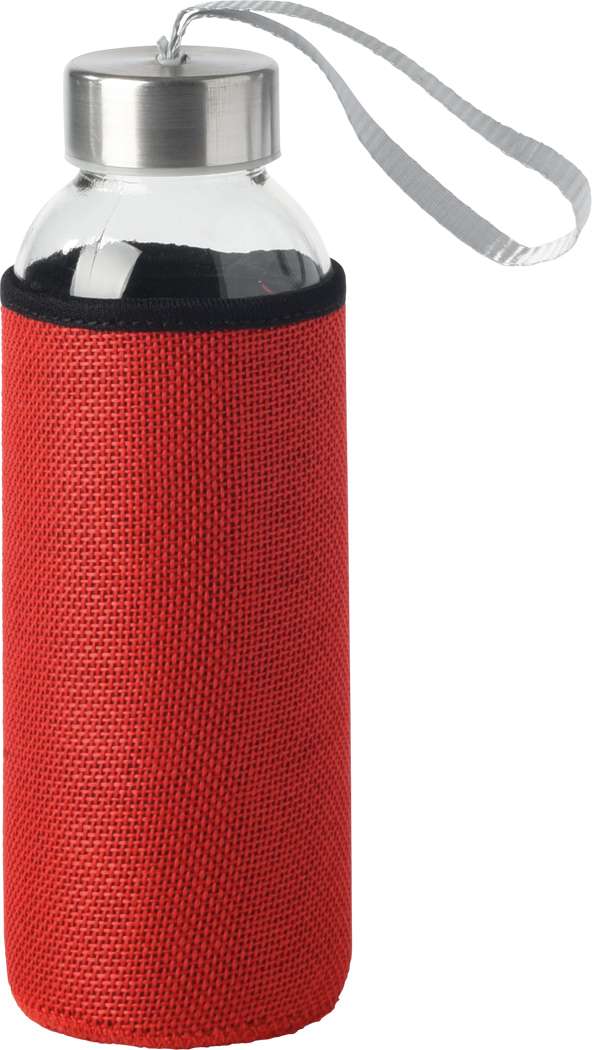 Glas-Trinkflasche TAKE JUTY