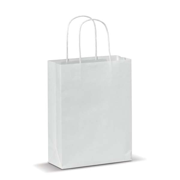 Kleine Papiertasche im Eco Look 120g / m²