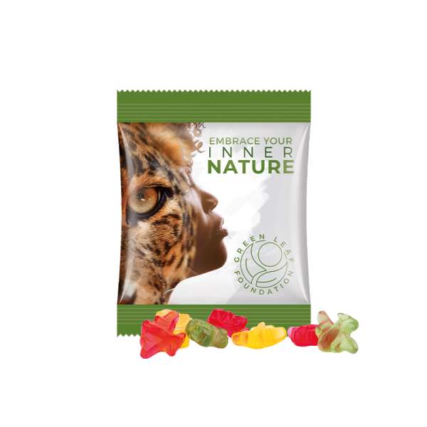 Minitüte 10 g Trolli Fruchtgummi Standardformen