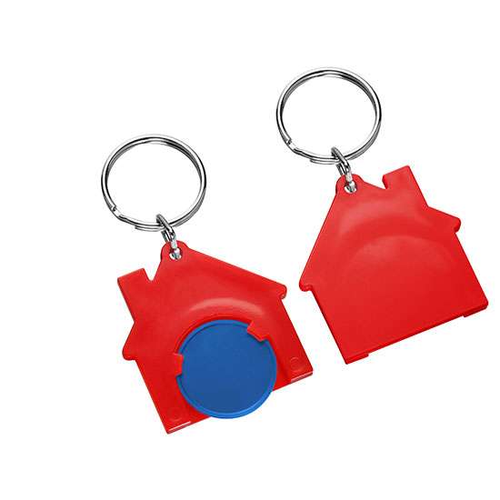 Chiphalter mit 1€-Chip "Haus"