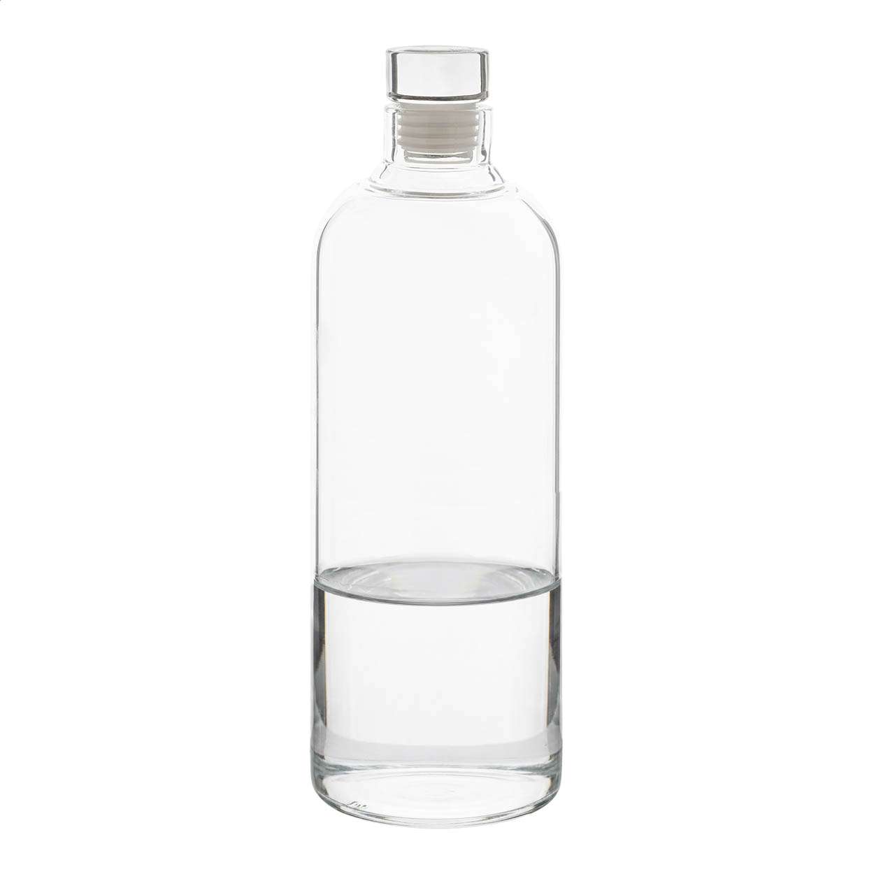 Glasflasche Agua
