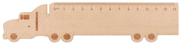 Lineal aus Holz Looney