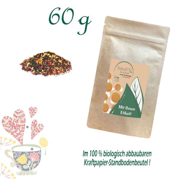 YuboFiT® Schwarzer Tee GOA CHAI