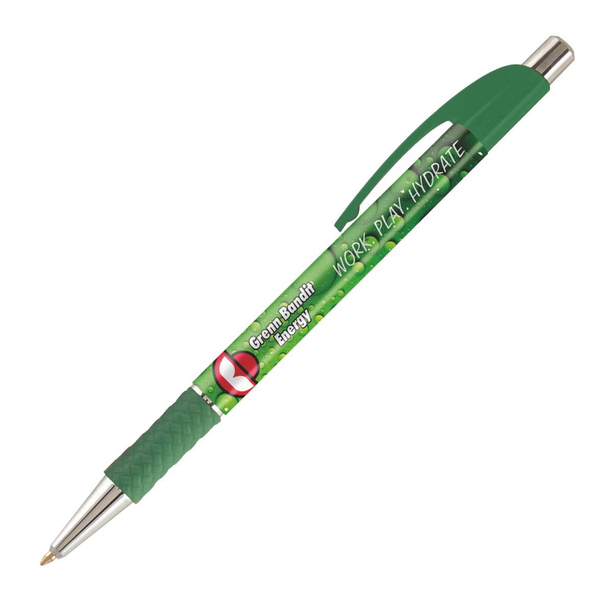 DIA Kugelschreiber mit Griffzone mit 4c-Druck all over