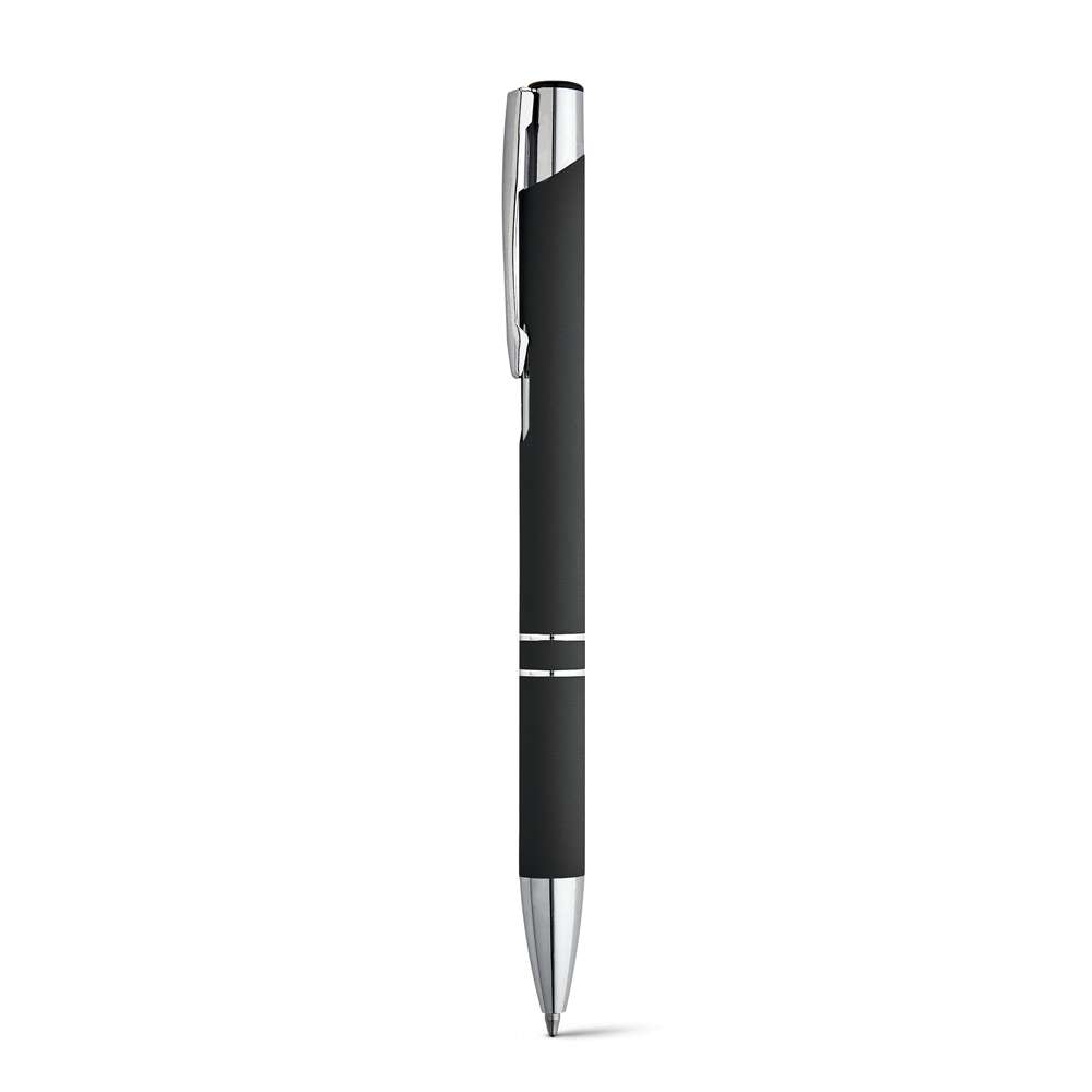 BETA SOFT Kugelschreiber aus Aluminium mit Gummifinish