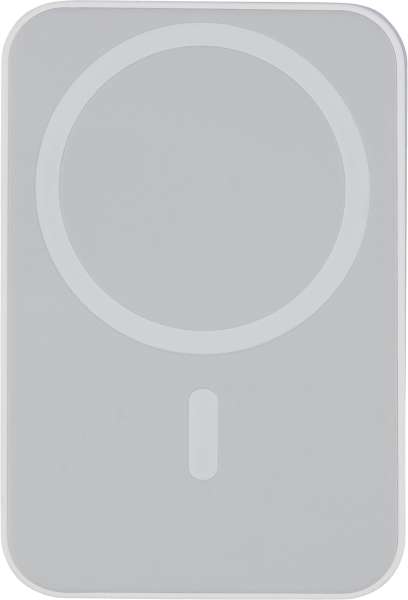 Recycelte ABS-Powerbank mit kabellosem Ladegerät Miren