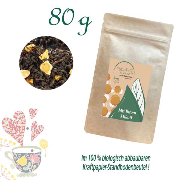 YuboFiT® Schwarzer Tee CARTEL TASK