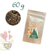 Standbodenbeutel Medium, Kraftpapier, aluminium, Inhalt 60 g