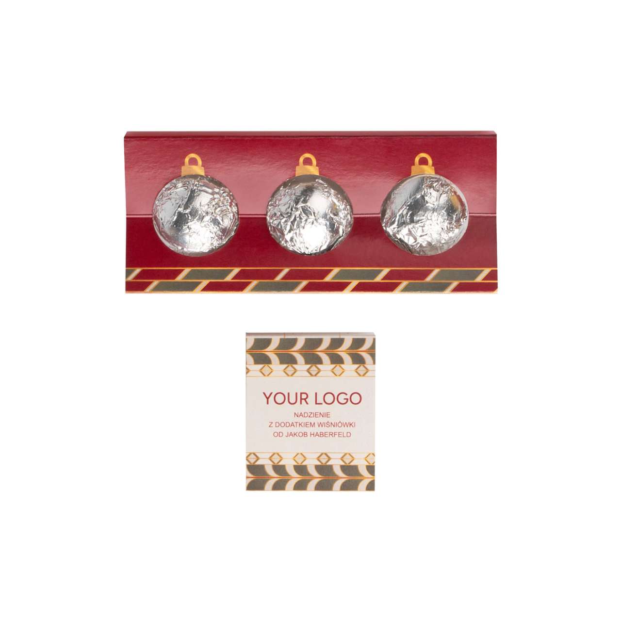 PRALINEN SWEET SPHERE BOWTIE 3 STK