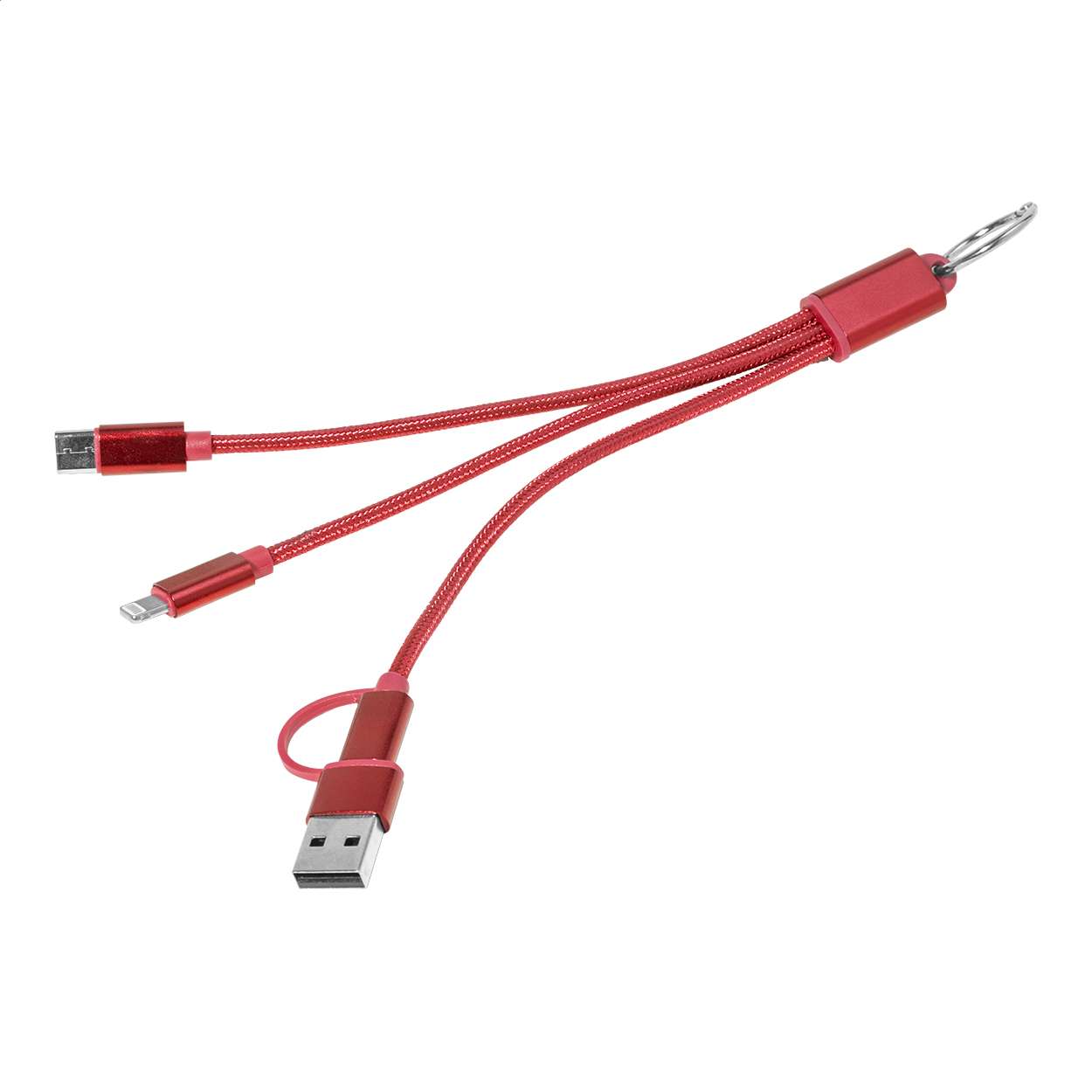 USB-Ladekabel mit Schlüsselanhänger Rafob