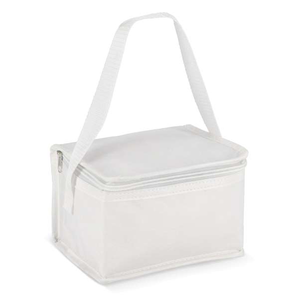 R-PET 6 Dosen-Kühltasche Non Woven 20 x 13 x 12,5cm 75g / m²