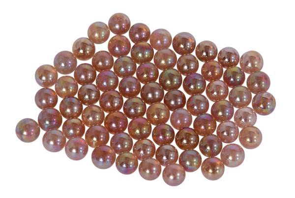 Glasmurmeln Aqua rosa 14mm (ca 100St.)