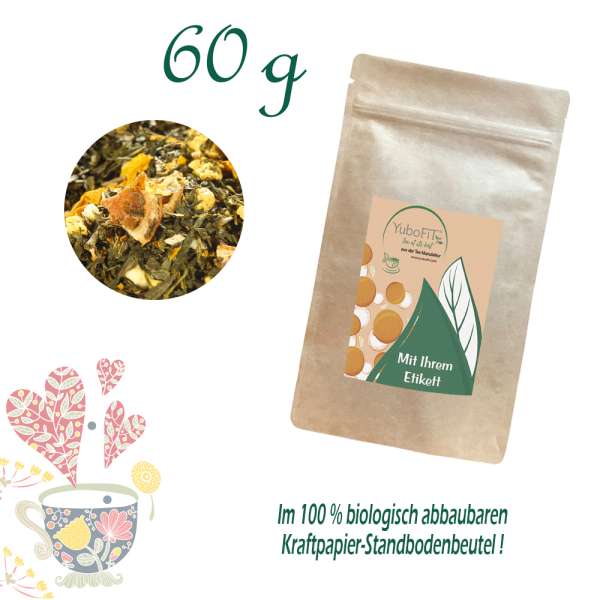 YuboFiT® Sencha Tee FOLLOW THE GREEN MASTER