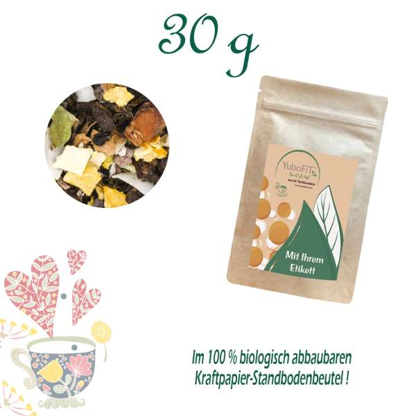 YuboFiT® Oolong Kürbis Chai Tee