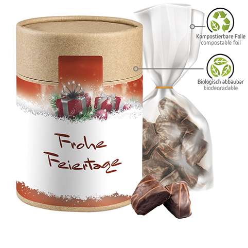 Feiner Spitzkuchen, ca. 100g, Beutel in Kraftpapierdose Maxi