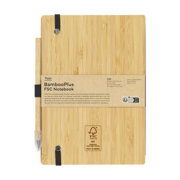 BambooPlus Notebook A5 - Inkless Pen