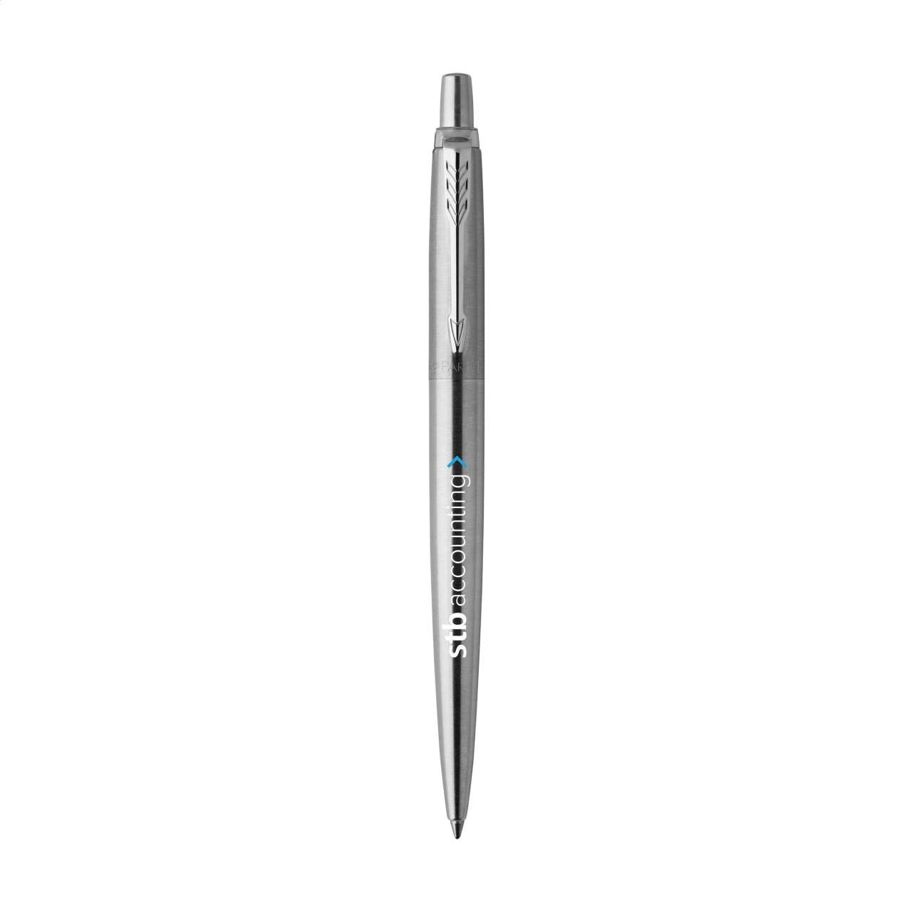 Parker Jotter Edelstahl Kugelschreiber - blau