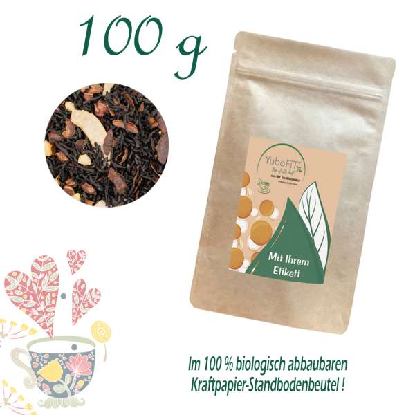 YuboFiT® Bio Almond Cocoa Split Tee