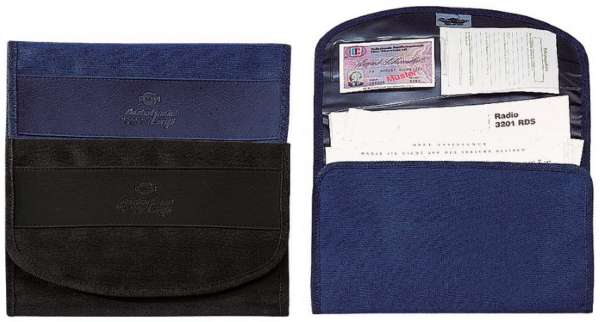 CreativDesign® Wagenpapiertasche "CarLabel" schwarz