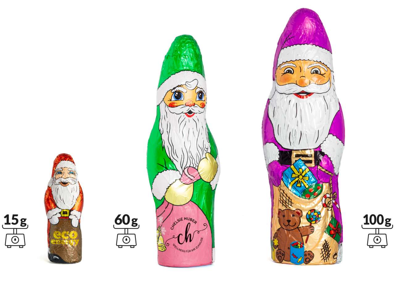 Schoko Weihnachtsmann Individuell