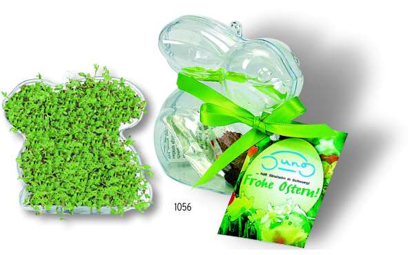 Kresse-Hase Frohe Ostern