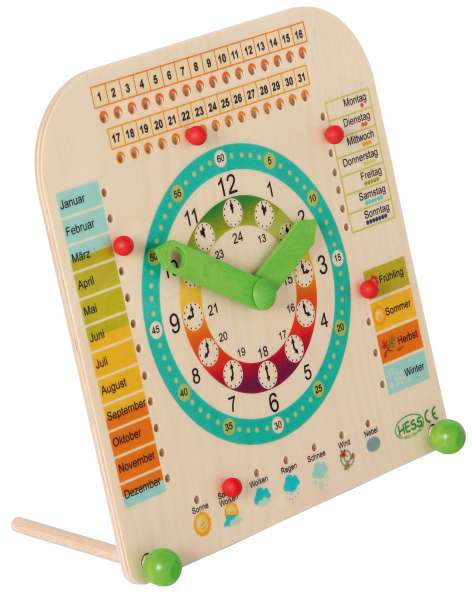 Jahreszeiten-Lernuhr