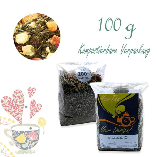 YuboFiT® Sencha Tee TROPIC GARDEN