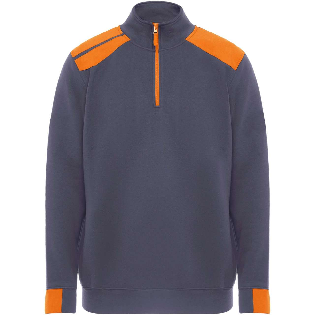 Maverick Pullover für Herren mit halbem Reißverschluss, 280 g / m2