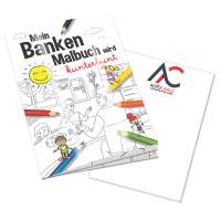 Malbuch mit 2-c Logoeindruck