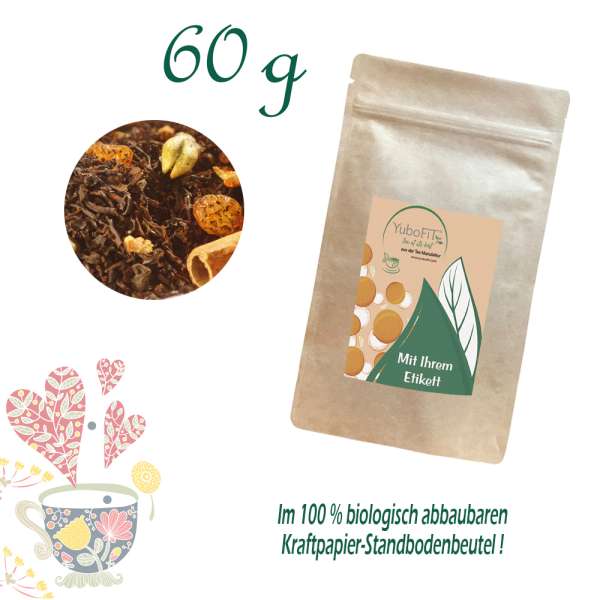 YuboFiT® Schwarzer Tee WINTER SYMPHONY