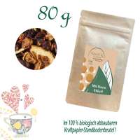 Standbodenbeutel Medium Plus, Kraftpapier, aluminiumfrei, Inhalt 80 g