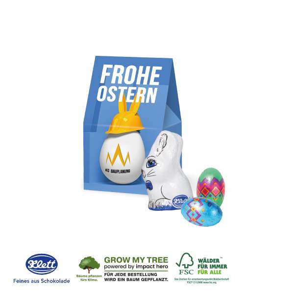 Osterpräsent "Selection Mini" mit Schokolade von Klett