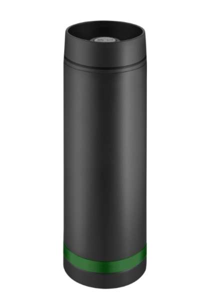 Metmaxx® Thermobecher schwarz / Ring schwarz