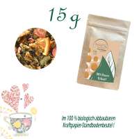 Standbodenbeutel Extra Small, Kraftpapier, Inhalt 15 g